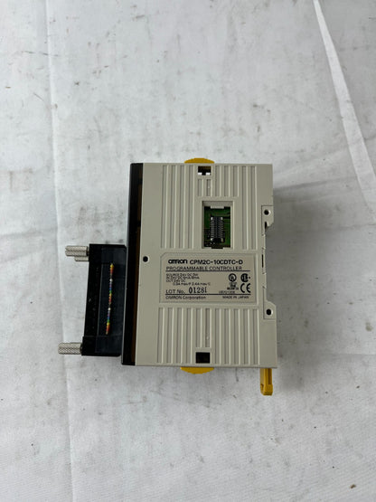 Omron CPM2C-10CDTC-D Programmable Controller CPU 6x DC Inputs 4x Transistor Outp