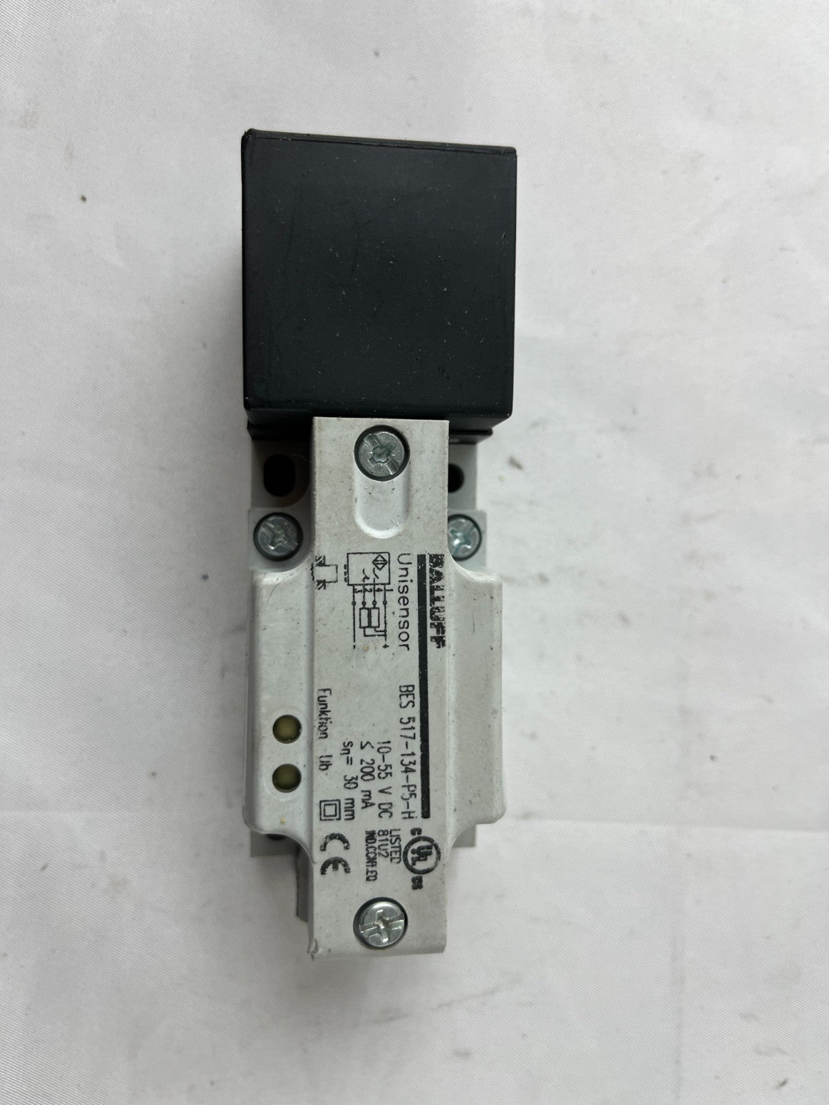 Balluff BES 517-134-P5-H Unisensor Inductive Sensor 10-55VDC 30mm Used Spare