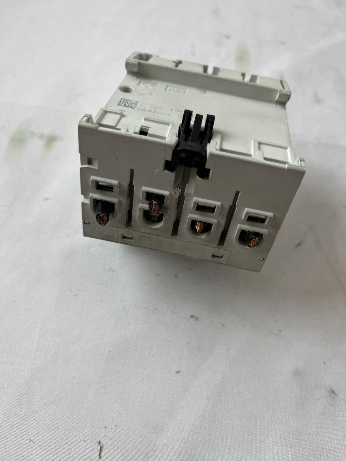 ABB F204 A 40A 30mA 4-Pole RCCB RCD Residual Current Breaker Used Spare Unit