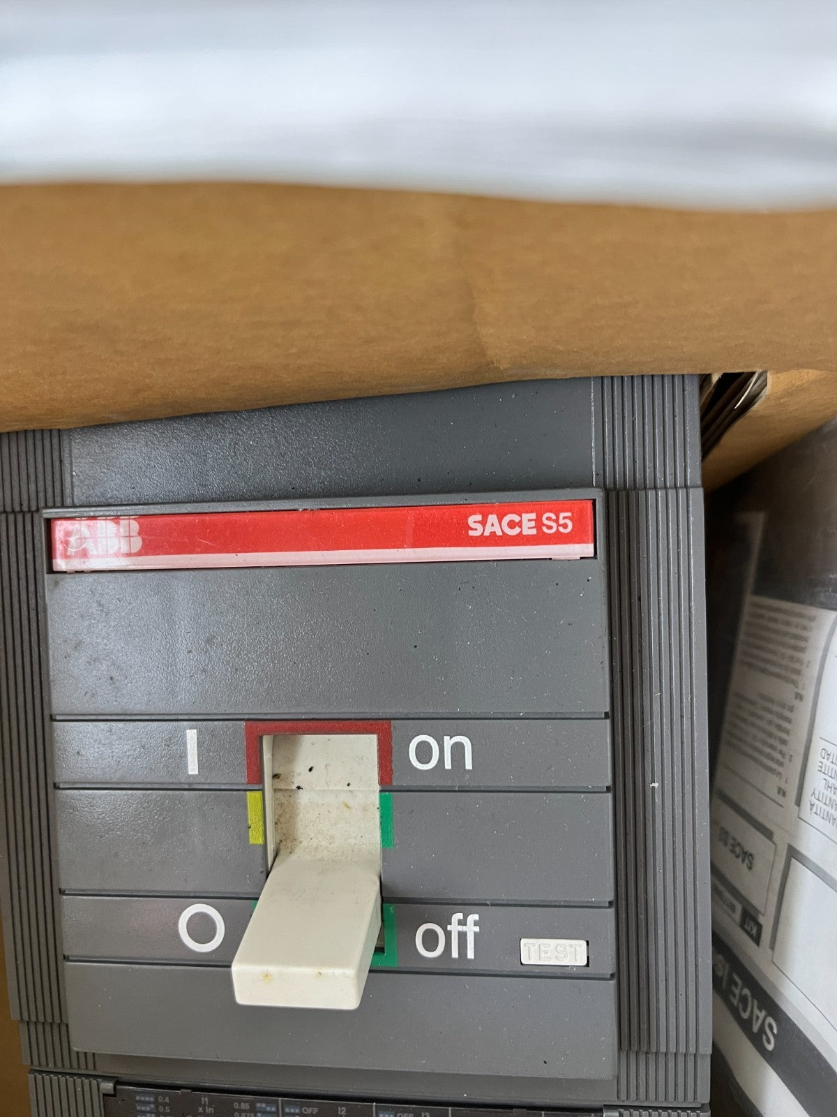 ABB SACE S5 Circuit Breaker PR212/P 630A 3 Pole MCCB New In Box Spare Unit