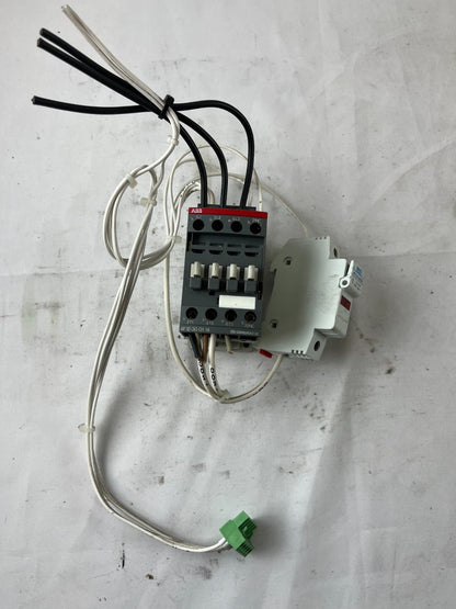 ABB AF12-30-01-14 Contactor 12A 3P 250–500V AC/DC + RT18-32(X) 32A 690V Holder