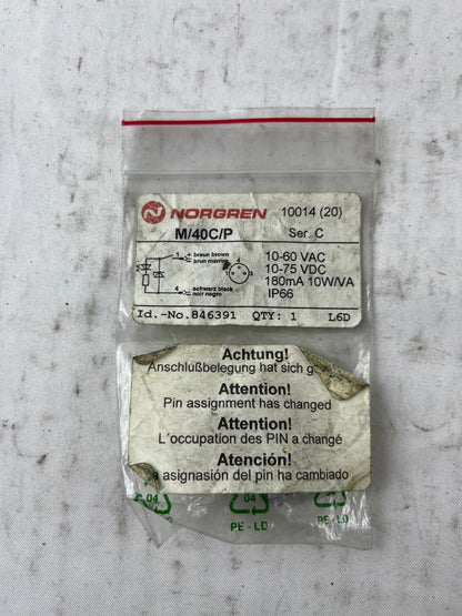 Norgren M/40C/P Magnetic Cylinder Switch 10-60VAC 75VDC IP66 New Unit