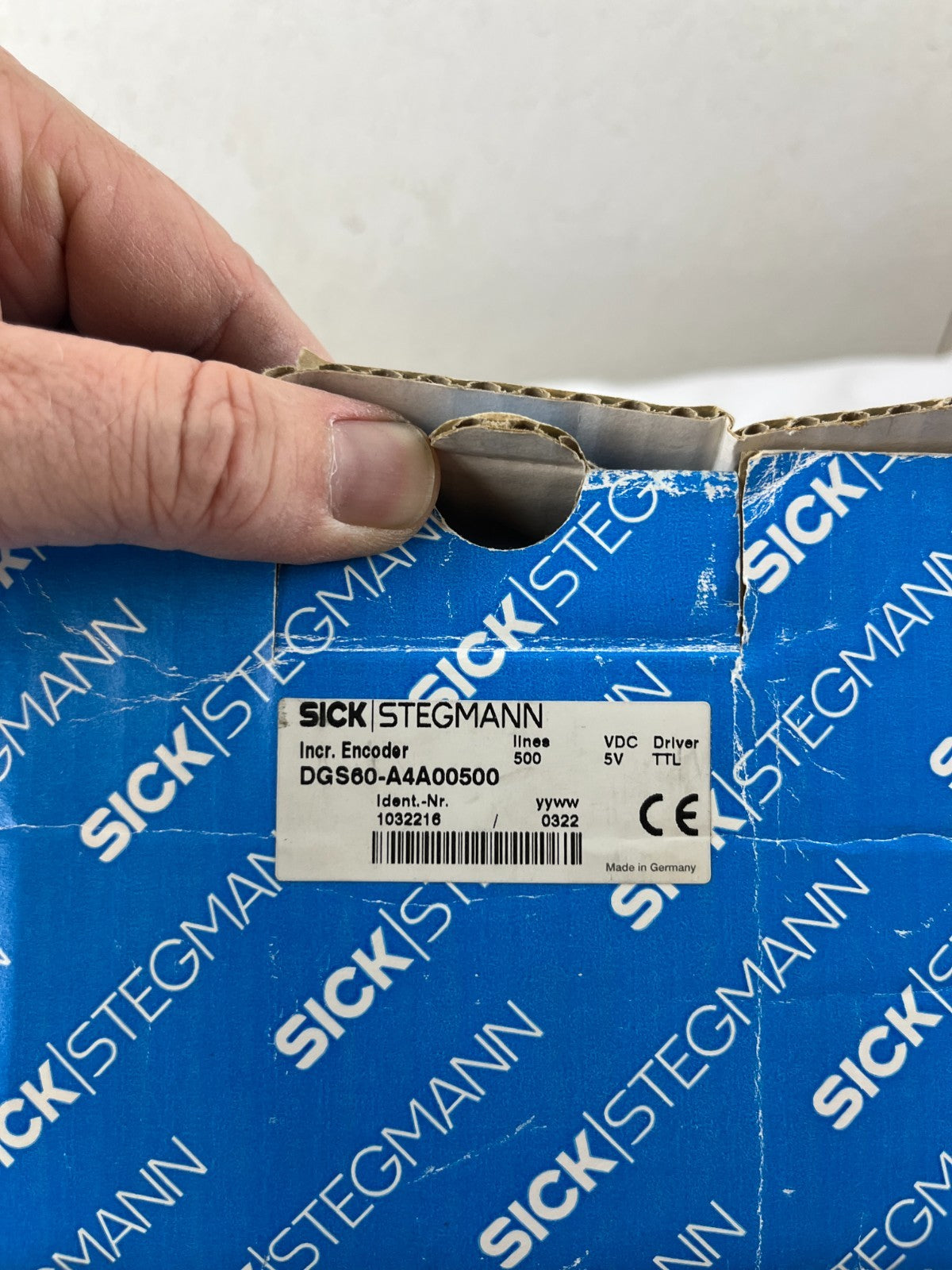 SICK Stegmann DGS60-A4A00500 Incremental Encoder 500 PPR 5V TTL New