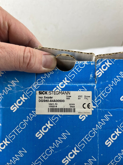 SICK Stegmann DGS60-A4A00500 Incremental Encoder 500 PPR 5V TTL New