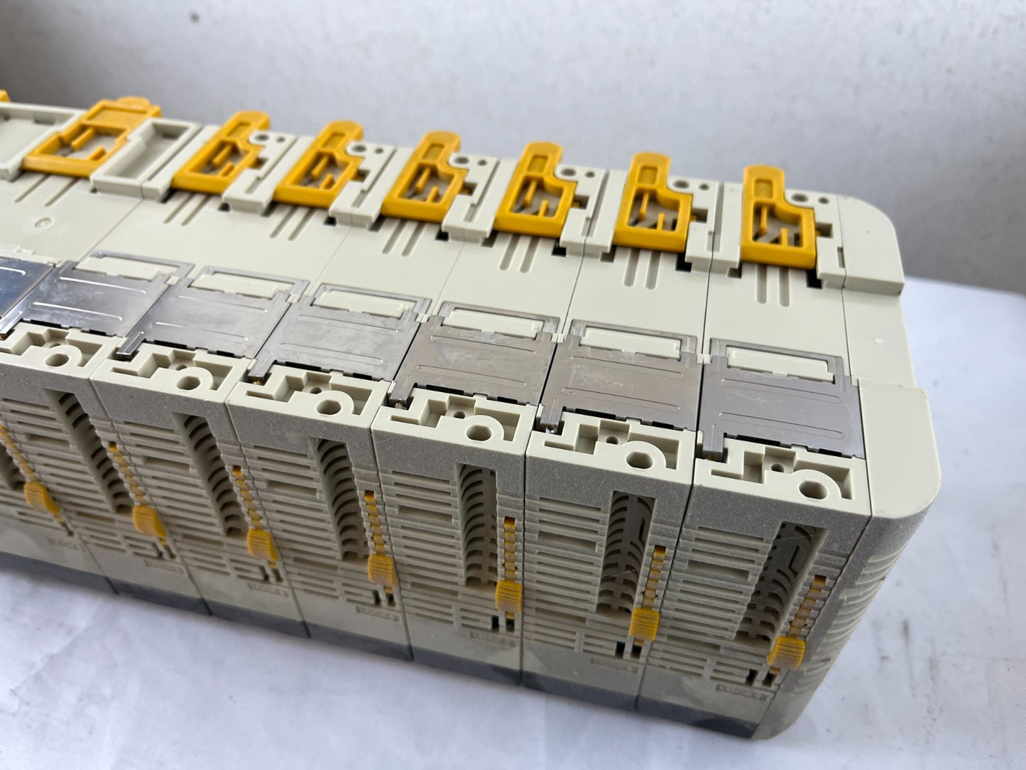 Omron CQM1 CPU41 PLC System PA203 ID212 OD212 Rack RS232 Good Used