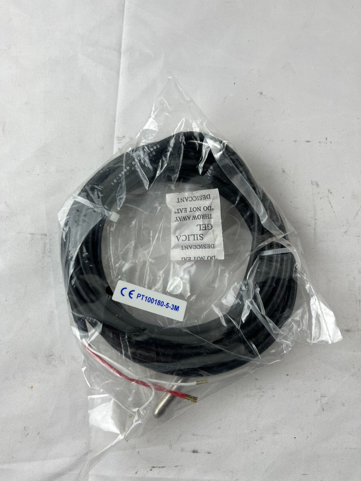 Carlo Gavazzi PT100180-5-3M PT100 Temperature Sensor Probe 3m Cable New Sealed