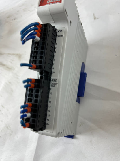 Jetter JX3-DIO16 Digital I/O Module 10000517 8 In 8 Out 24VDC PLC Used Spare