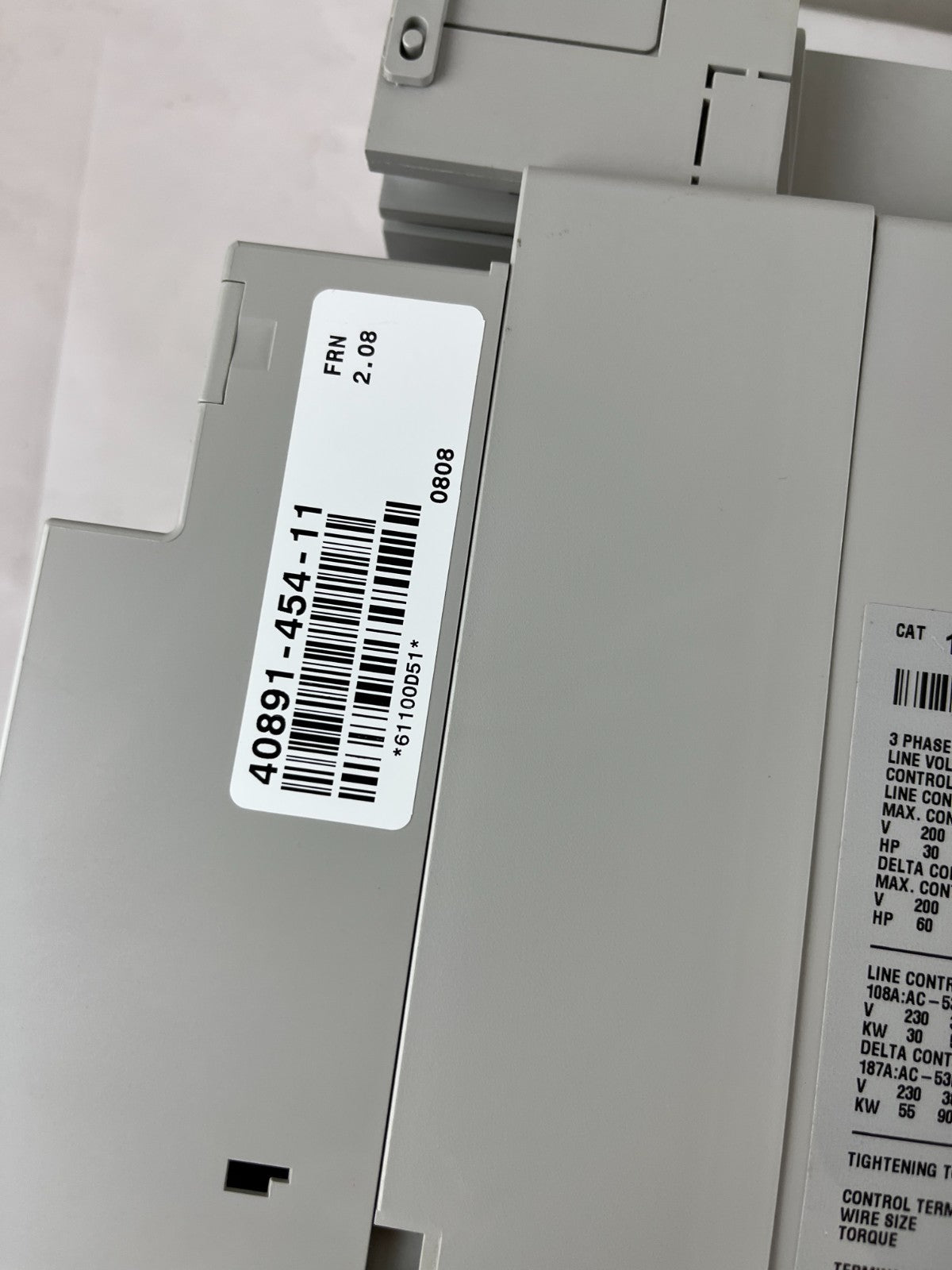 Allen-Bradley 150-C108NBD SMC-3 Soft Starter 3-phase 108A 200–480V 100–240V
