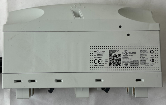 Wöhner CR45-A 125A Busbar Adapter IEC 61439-1 690V Industrial Power Module Used