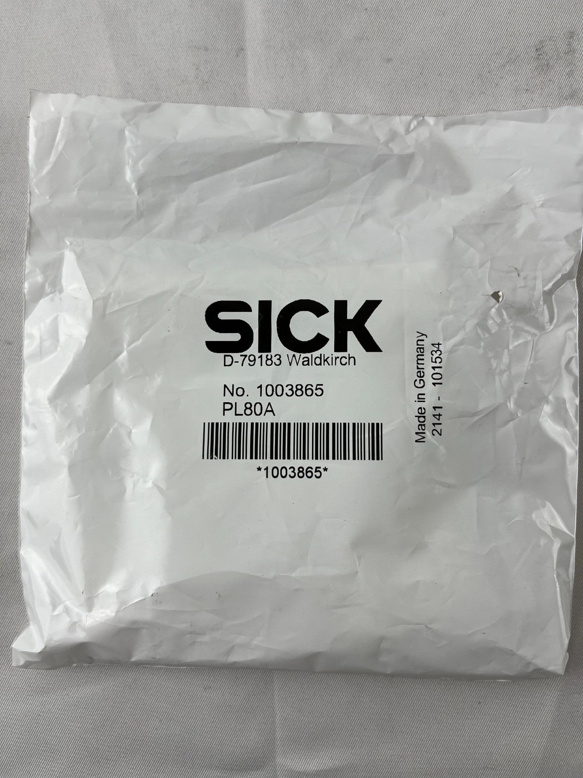 SICK PL80A Reflector NEW 80x80mm Square Photoelectric Sensor 1003865 Sealed