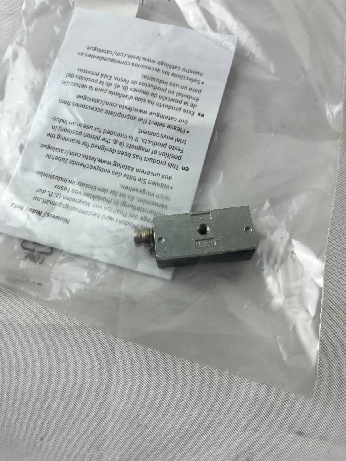 FESTO SMEO-1-LED-24V Proximity Sensor NEW Optical Block 24V LED 150848 Sealed