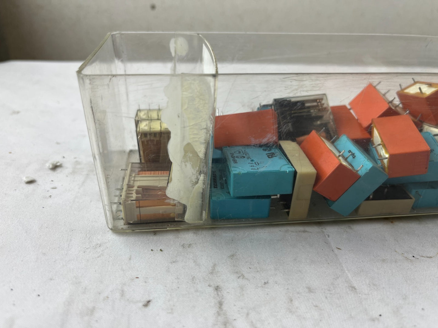 Industrial Relay Lot Schrack Siemens Finder Tyco 24V Control Relays Mixed Used