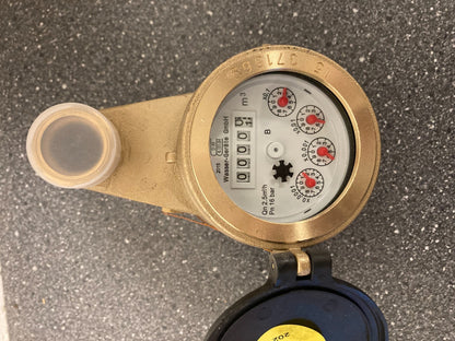 Wasser-Geräte GmbH Cold Water Meter MNRS Mehrstrahlzähler Vertical Qn2.5 DN25