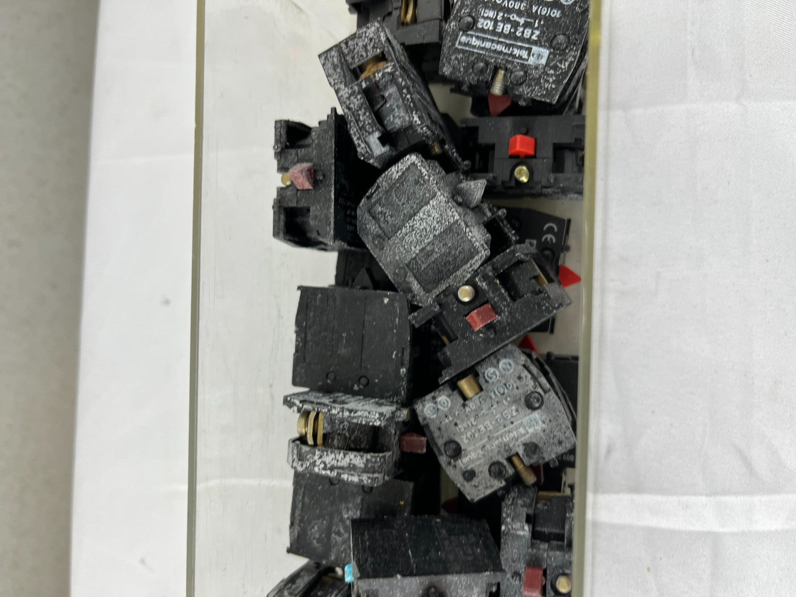 Mixed Lot Telemecanique ZB2-BE102 NC Contact Blocks 22mm Used Spare Parts