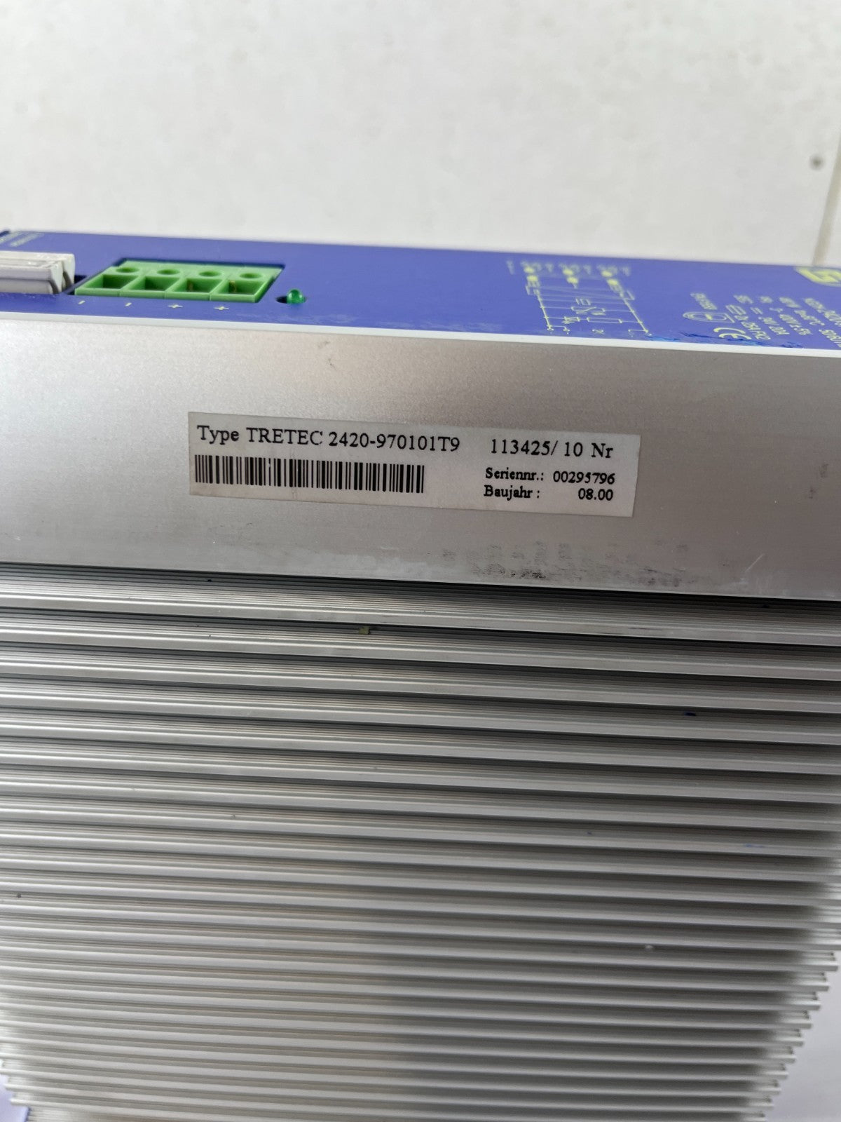 TRETEC 2420-970101T9 24V 20A Power Supply 480W 3x400V Industrial PSU Used Spare