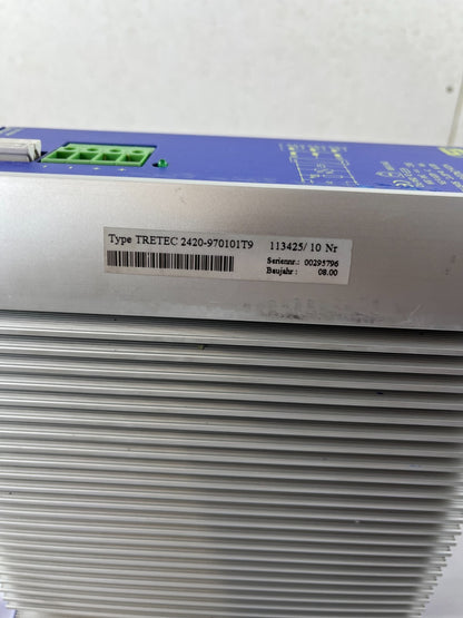 TRETEC 2420-970101T9 24V 20A Power Supply 480W 3x400V Industrial PSU Used Spare
