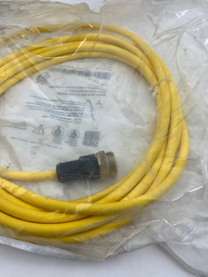 Murrelektronik 7700-A3001-U1B0500 7/8" 3-Pole Male Cable 5m 16AWG TC-ER FT4