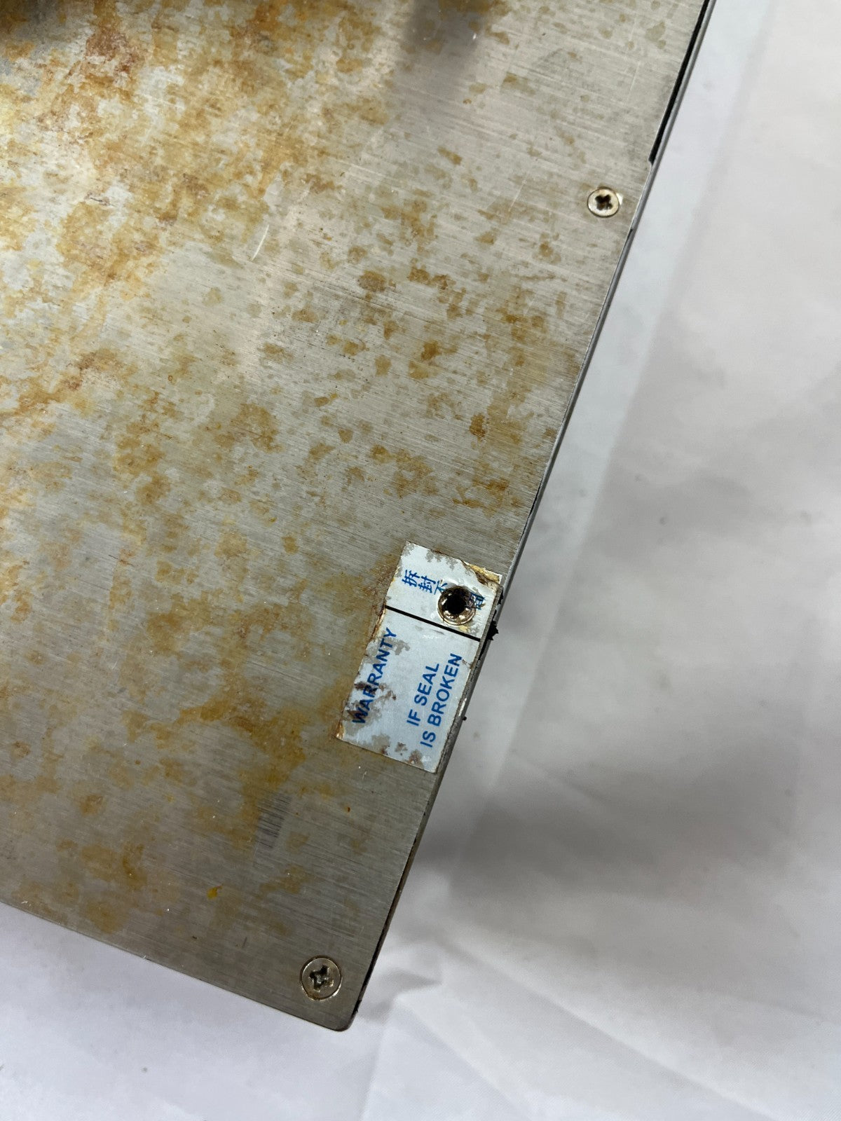 Marine HMI Touchscreen Display Panel Stainless Steel Outdoor Enclosure Used Unit
