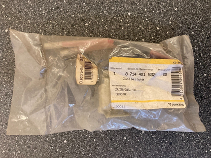 Junkers Bosch Boiler Ignition Cable PN: 8714401532 - NOS ZR/ZSR/ZWR Cerastar