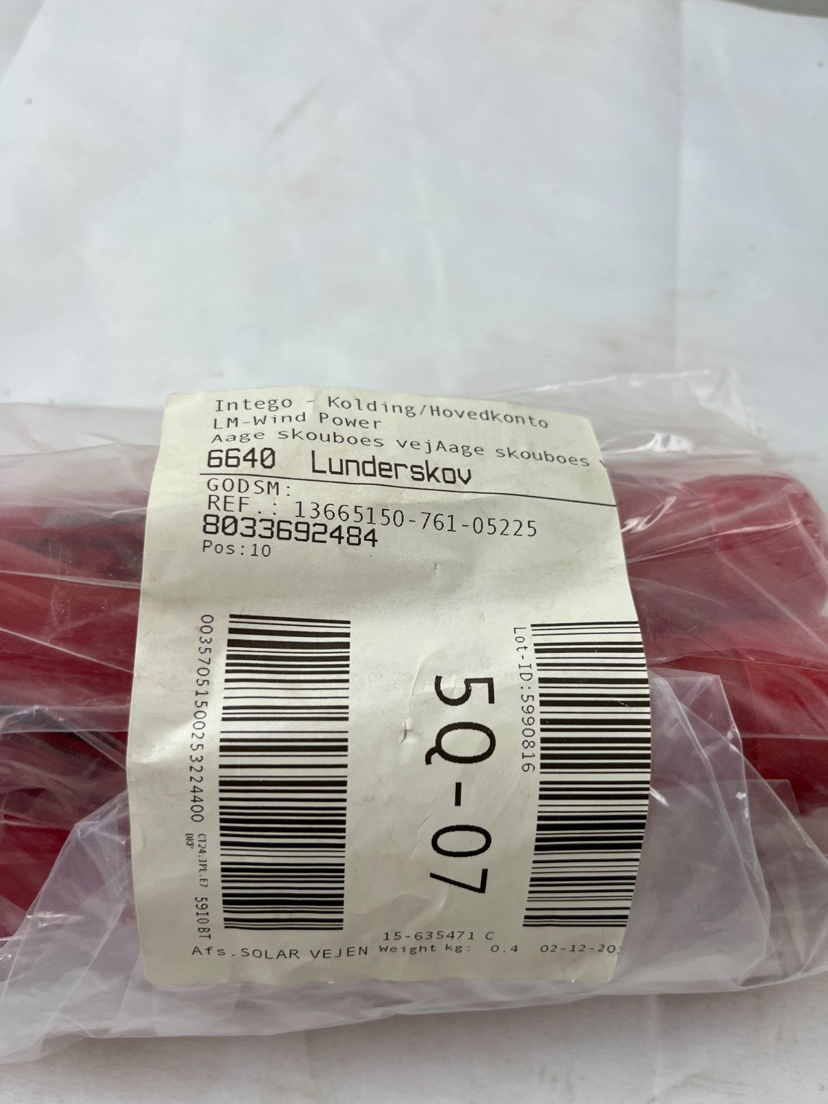 Friedrich Selbstklemm Tülle 433 30 mm 1000V IEC 60900 Red 10x New Spare Units