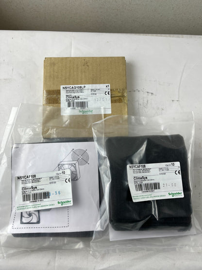 Schneider Electric NSYCAF108 ClimaSys Filters for 108mm Fan IP20 New Incomplete