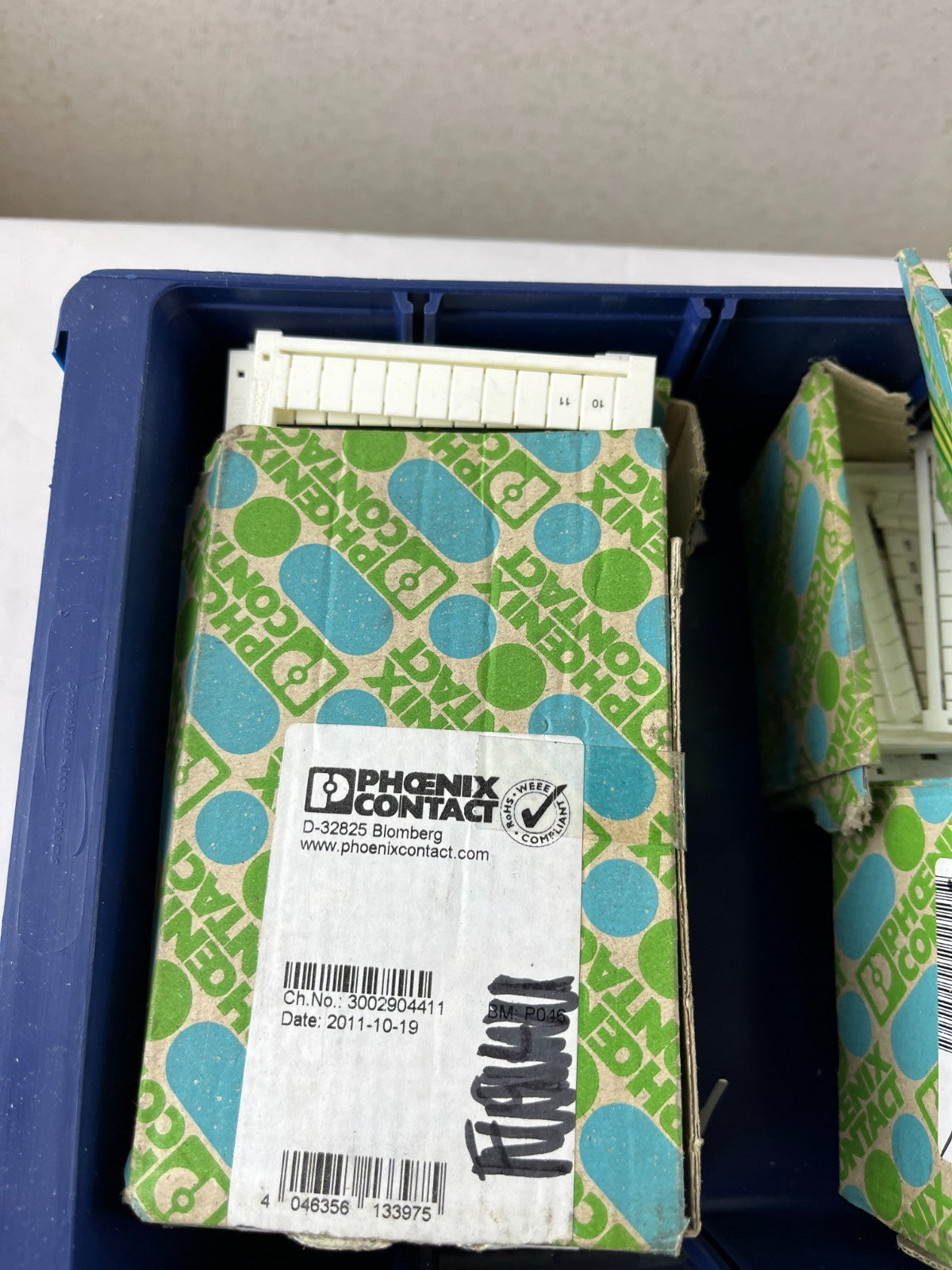 Phoenix Contact UC-TM 6 Terminal Marker Cards 1100–1103 Lot New Spare Bundle