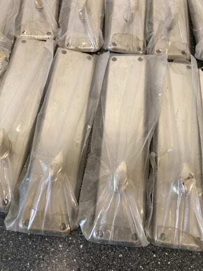 Bundle of 15x Assa Abloy Spacer Long Plates w. Lever Handles 230x50x5mm