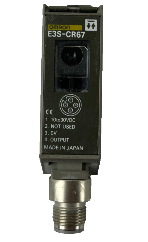 Omron E3S-CR67 Photoelectric Sensor 10-30VDC M12 Used Spare Unit