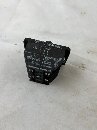 Demag SES2BE 87455044 Cam Limit Switch Contact Block 500V 10A Used Spare Unit