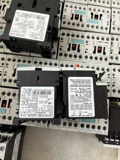 Siemens SIRIUS Contactor Relay Lot 35pcs 3RH1140 3RH1131 Mixed 24V/230V Used
