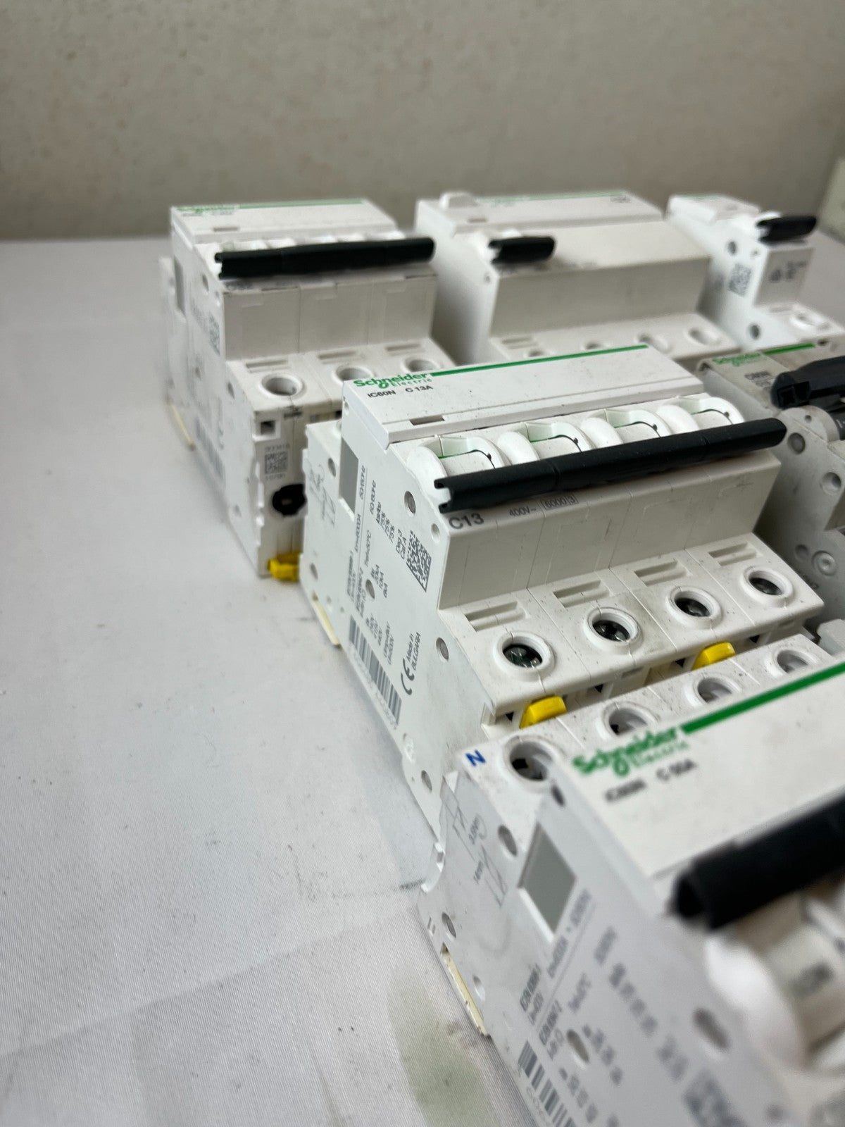 Schneider Electric iC60N Acti9 Breaker RCCB Lot C6 C10 C13 C32 C50 Used Spares