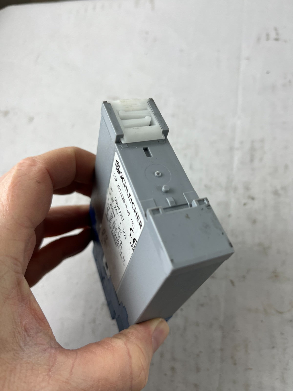 Schleicher KZC220-110 (A) Time Delay Relay 24V DC 250ms Used Spare Unit