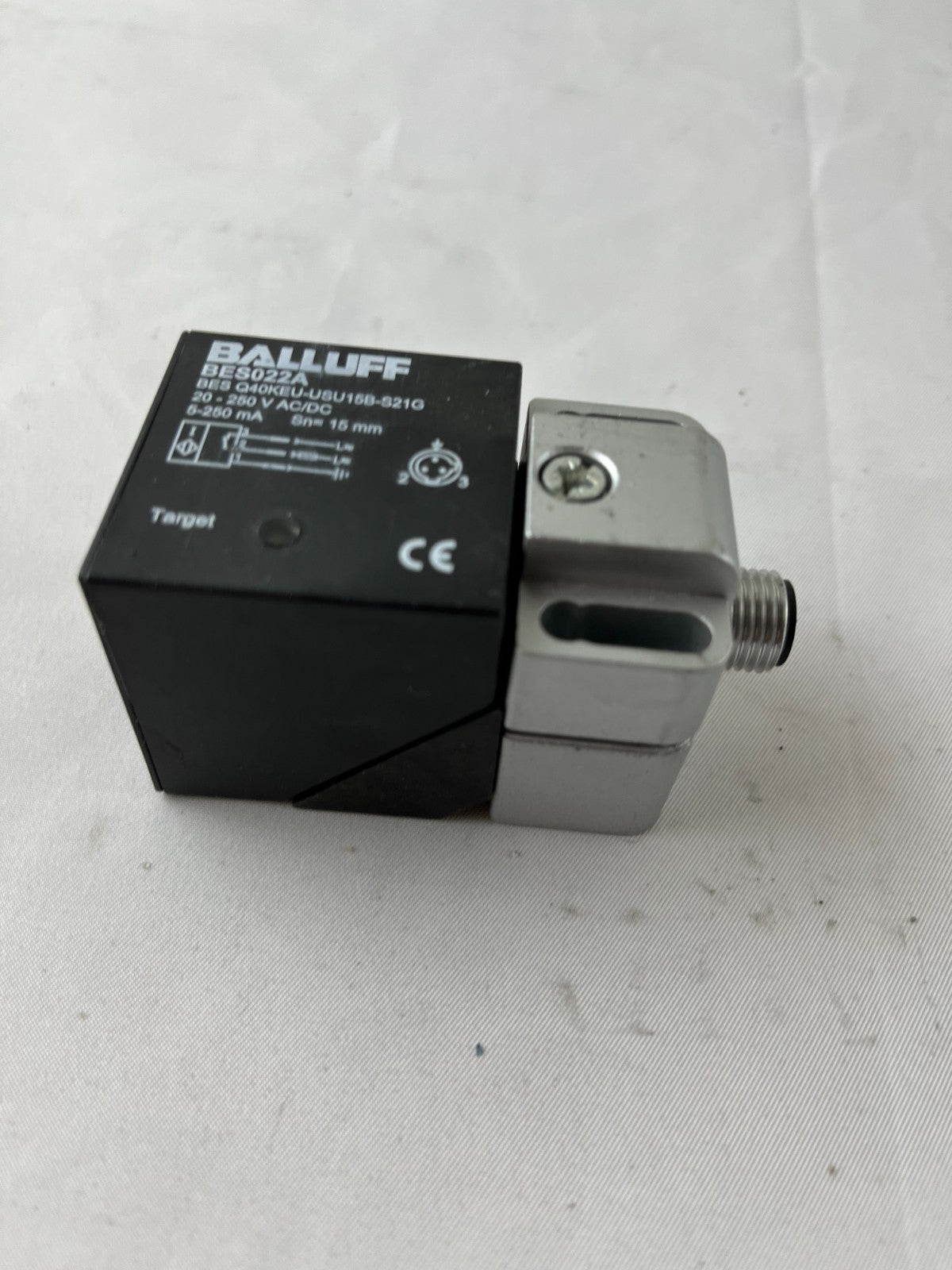 Balluff BES022A BES Q40KEU-USU15B-S21G Inductive Sensor 20-250V Used Spare Part