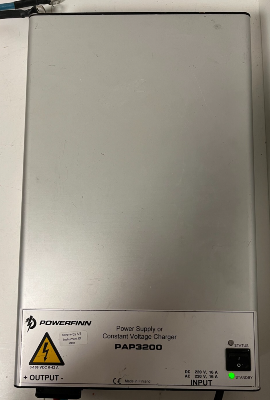 Powerfinn PAP3200 Power Supply 0-108VDC 0-42A 3200W Charger Tested Working Used