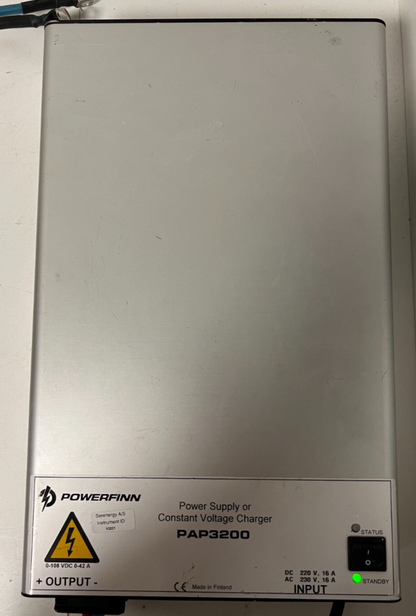 Powerfinn PAP3200 Power Supply 0-108VDC 0-42A 3200W Charger Tested Working Used