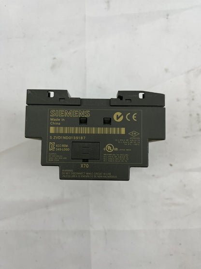 Siemens LOGO! 12/24RCo Logic Module 6ED1 052-2MD00-0BA6 | 8DI/4Relay DO | 12–24V