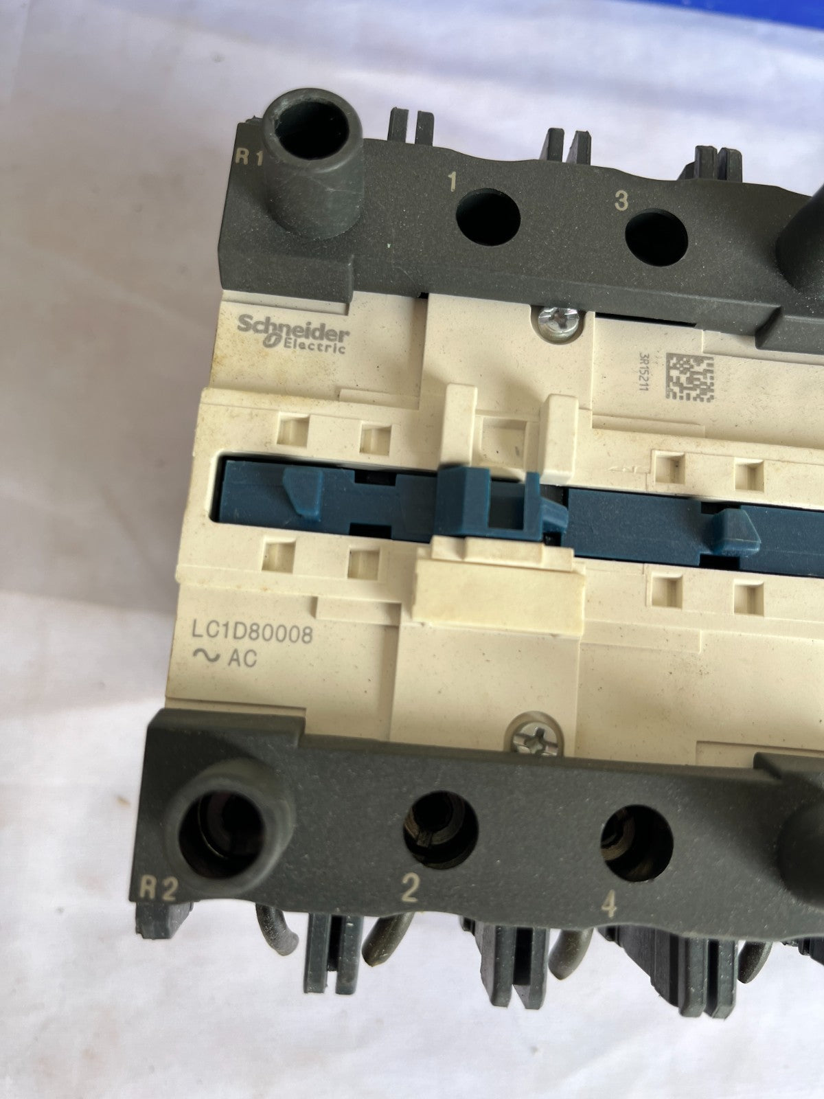 Schneider Electric LC1D80008 Contactor 4 Pole AC 125A Used Working Spare Unit