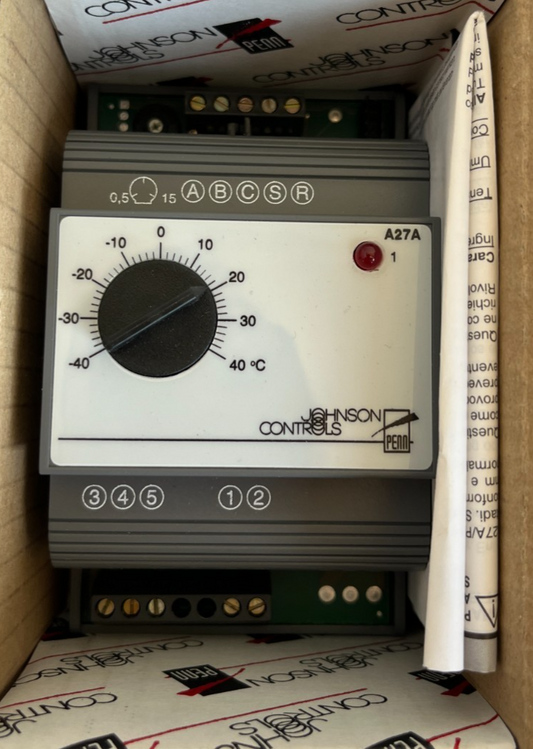 Johnson Controls A27A1N11 1 Stage Control Module 24V AC/DC New Spare Unit