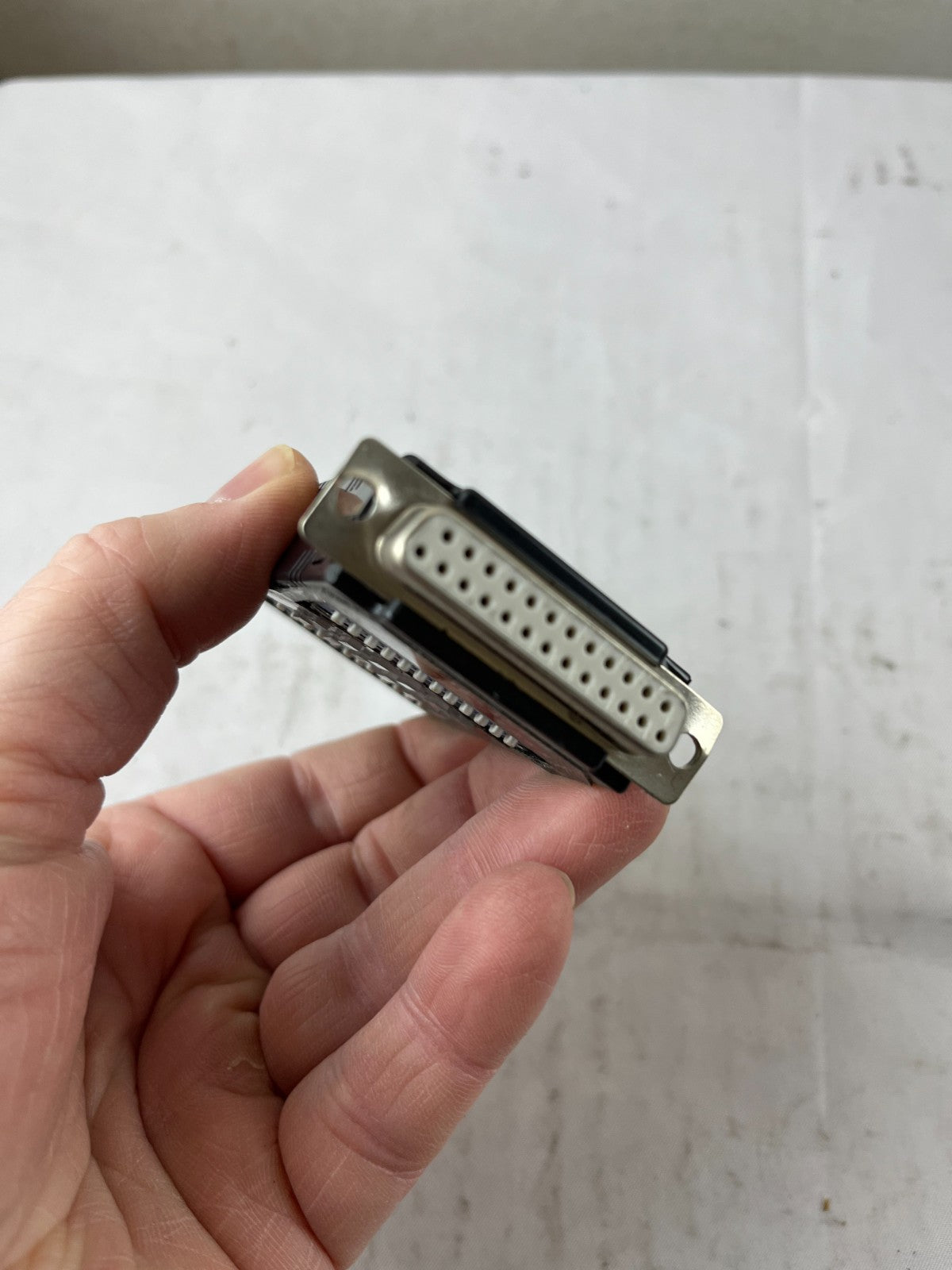 RS232 Break-Out Box DB25 Serial Analyzer DIP Switch Used Spare Unit
