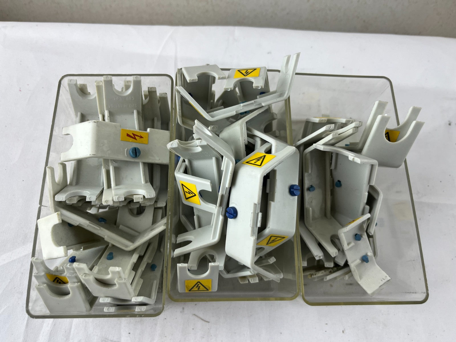 Industrial Switch Fuse Handle Parts Bulk Lot 3 Trays Mixed New Unused
