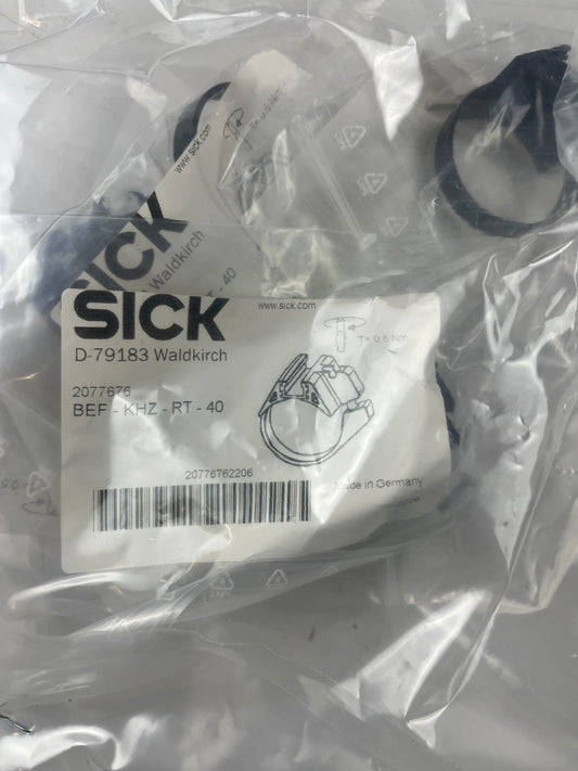 Lot 5× SICK BEF‑KHZ‑RT‑40 Cylinder Sensor Mounting Brackets 40 mm Round Body
