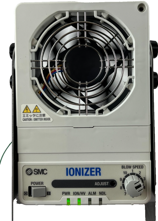 SMC IZF21-P-B Ionizer Fan Unit 24VDC 0.9A Panel Mount NEW Unused Working