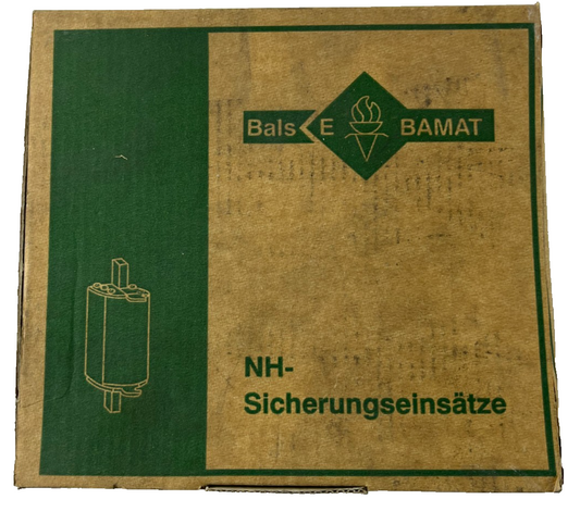 BAMAT NH2C 250A 500V gG NH Fuse Links DIN EN60269 120kA Lot of 3 NEW Spares