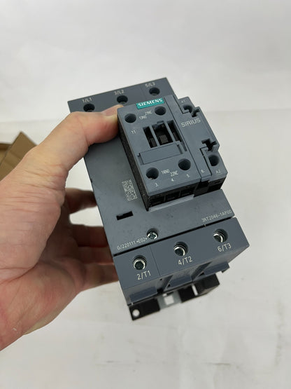 Siemens 3RT2046-1AP00 SIRIUS Power Contactor 3-Pole 95A 45kW 230V AC New in Box