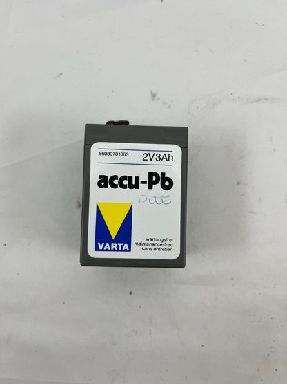 Varta accu-Pb 2V 3Ah Lead Battery 56030701063 Vintage NOS Box Germany