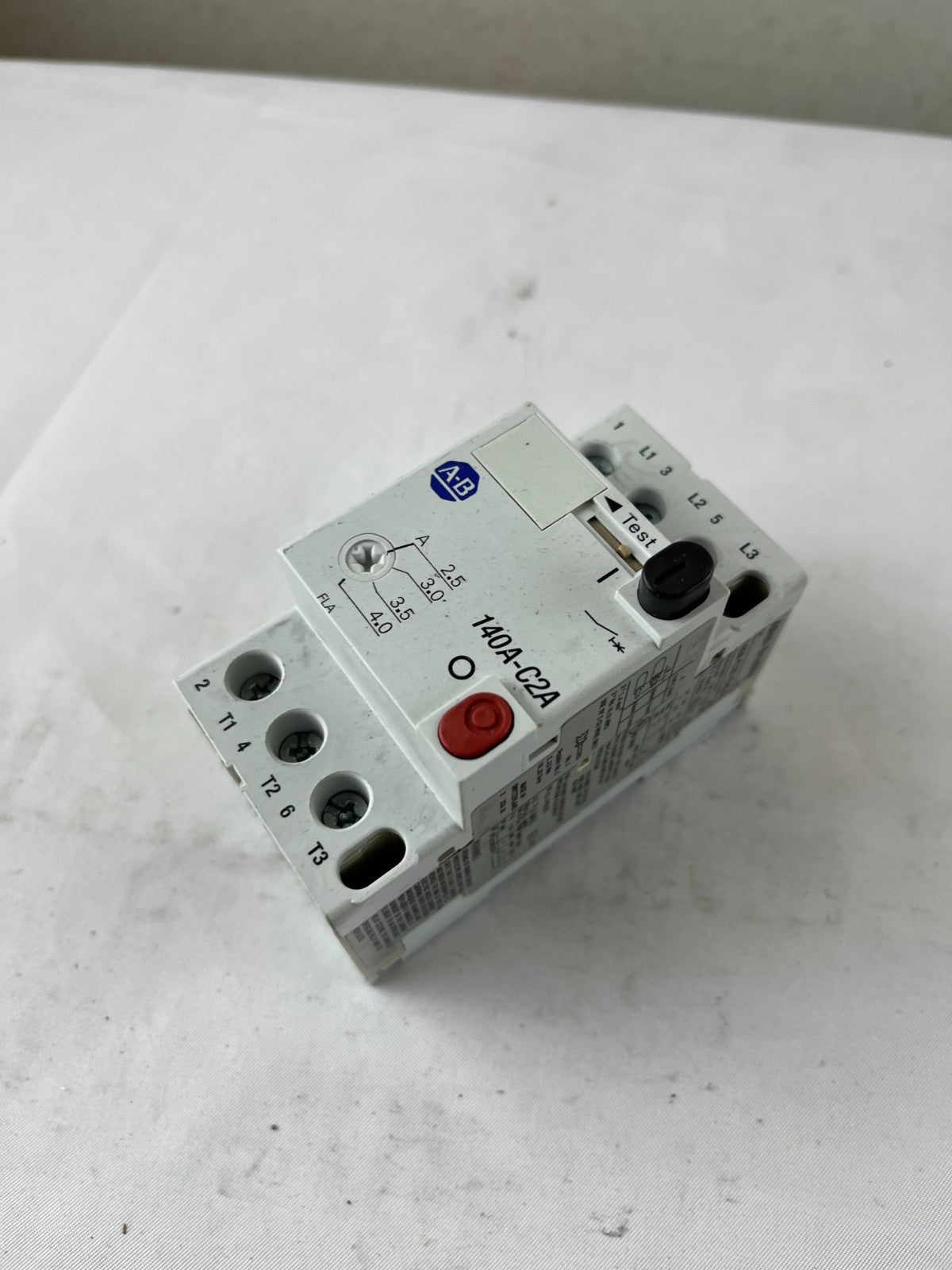 Allen‑Bradley 140A-C2A-B40 Manual Motor Starter 2.5–4.0A 3‑Pole Used Spare Part