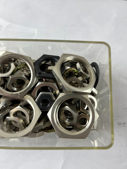 Sensor Mounting Hardware Lot Lock Nuts Washers M12 M18 M30 New Mixed Assortment