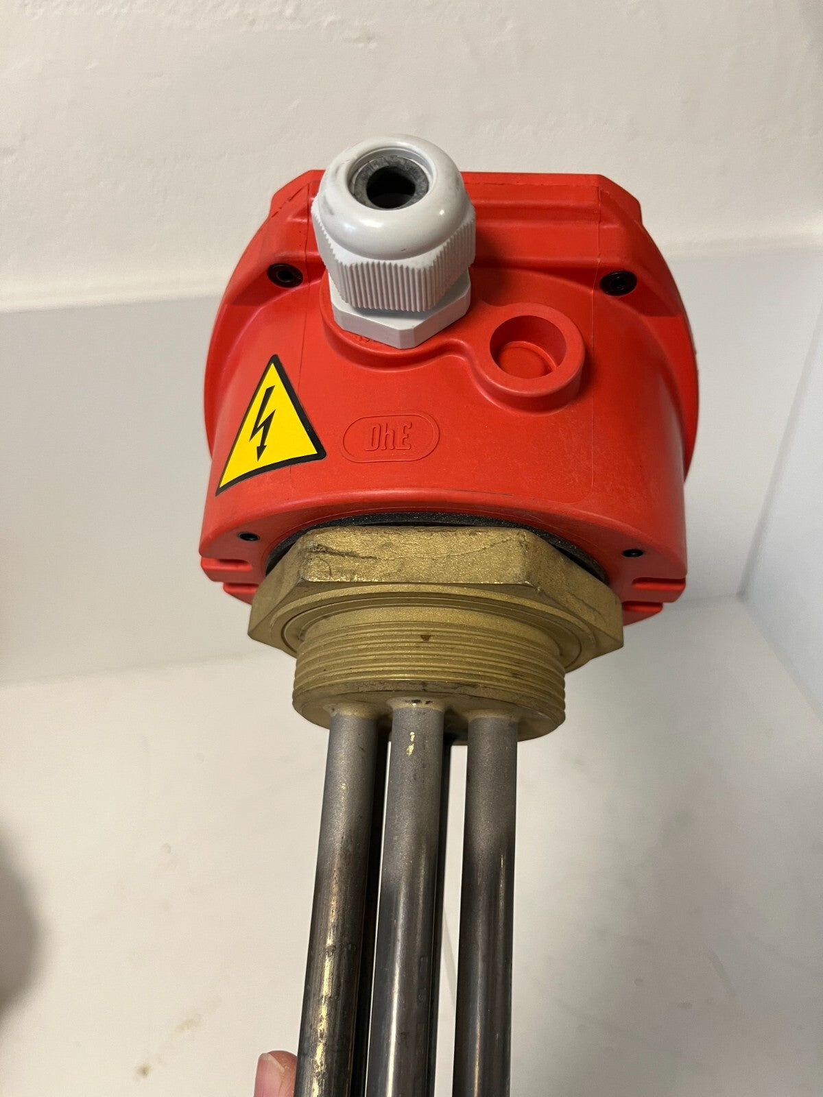 Newtronic 3kW Immersion Heater 230/400V Industrial Water Oil Brass Head New