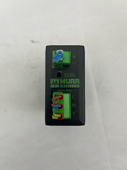 Murr Elektronik 85161 DIN Rail Power Supply 24VDC 1.3A Output 22.5–28v Used