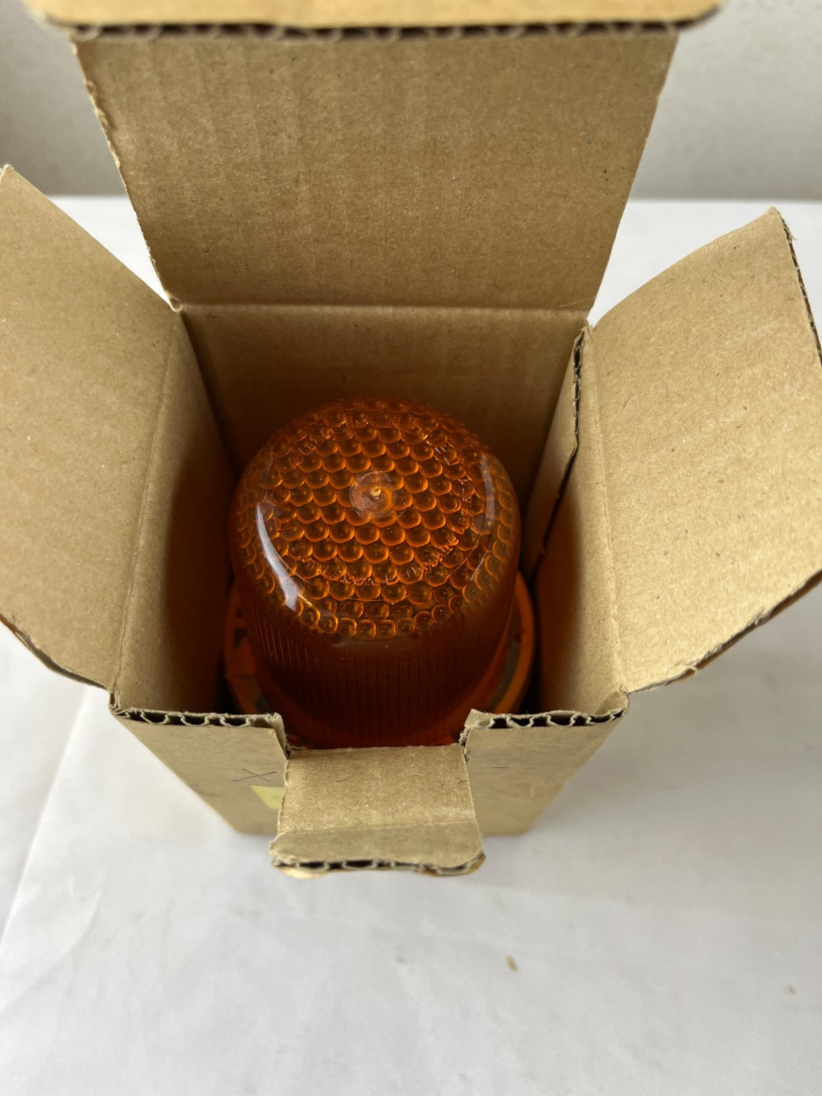 DG Controls XFD/DC/24/SH Miniature Xenon Beacon 24V DC Amber 286‑7300 New UK